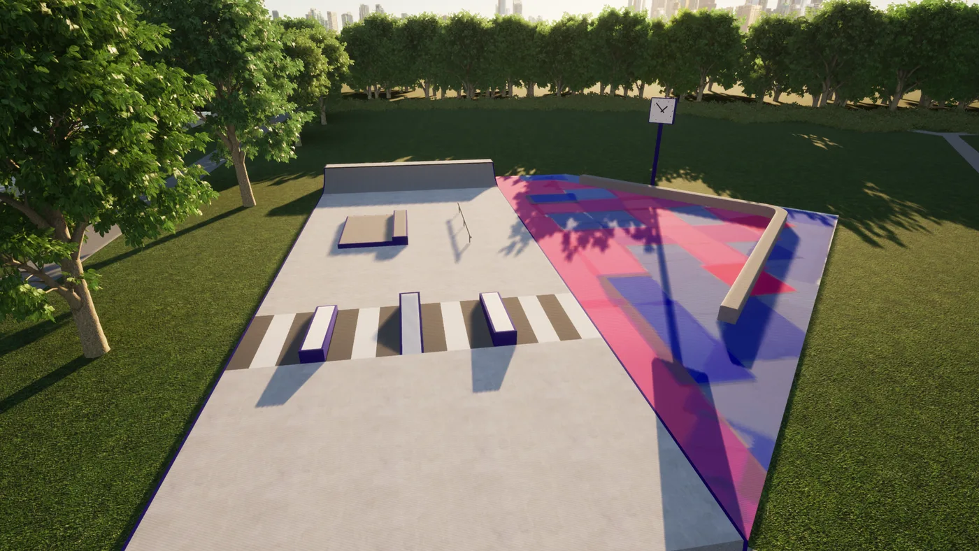 De blauwe speeltuin — beeld 2